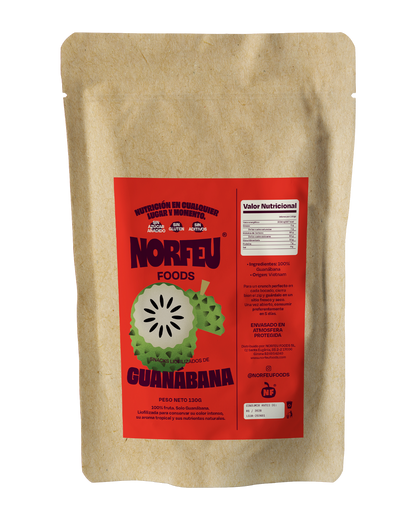 Snack familiar de guanábana liofilizada Norfeu Foods