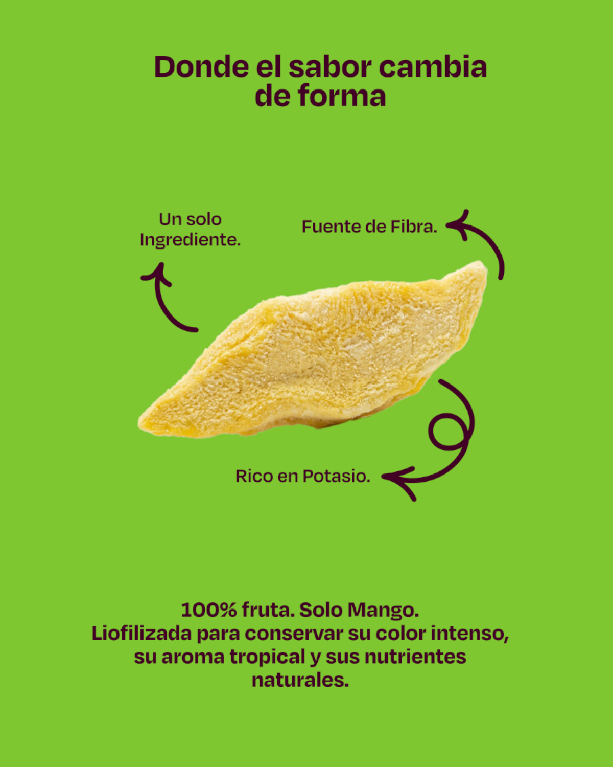 Beneficios mango liofilizado Norfeu Foods
