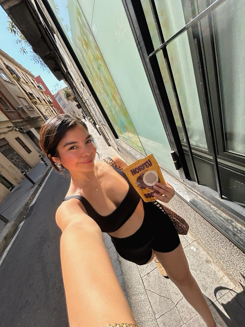 Snack Norfeu Foods de camino a clase de pilates
