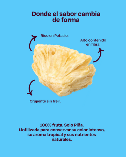 Beneficios piña liofilizada Norfeu Foods